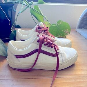 VANS Old Skool Vintage Pop Marshmallow Turtledove Unisex Sneakers